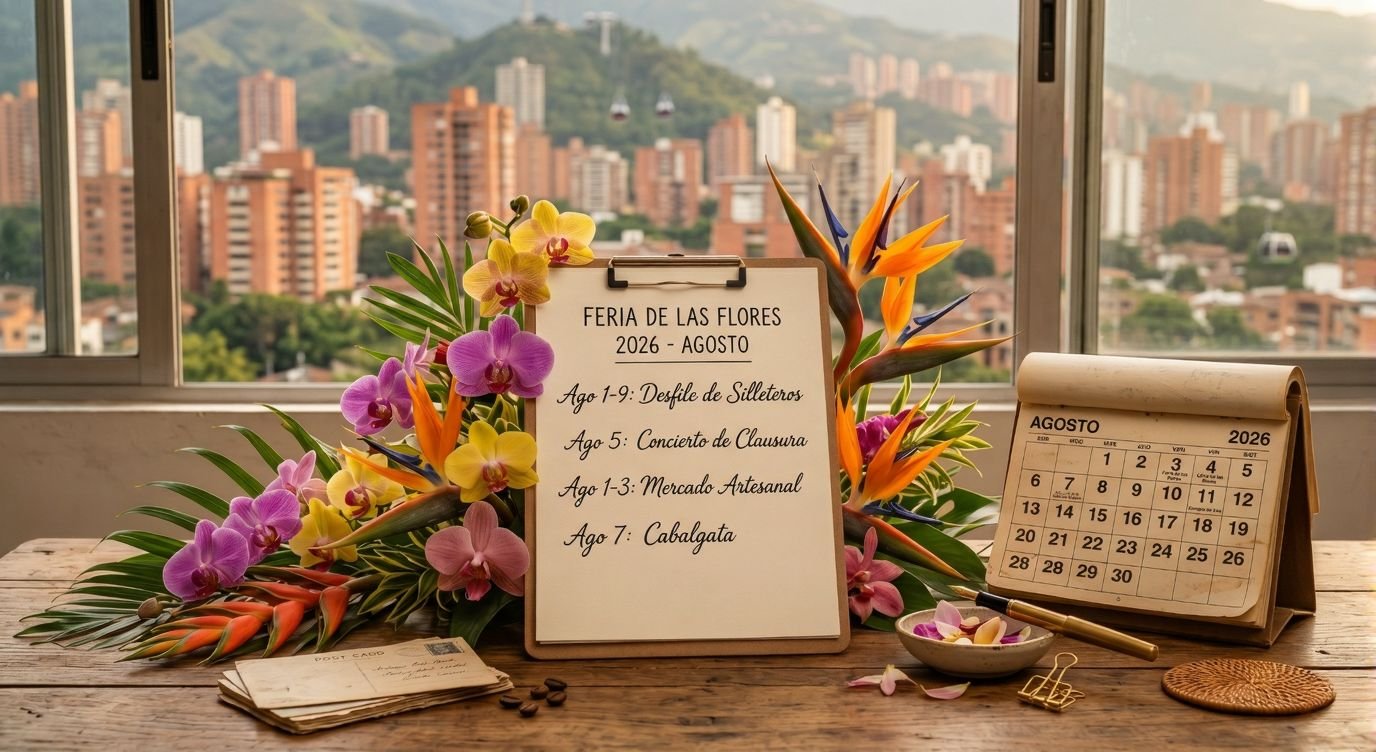 Cuándo Es la Feria de las Flores 2026: Cronograma Completo de Eventos